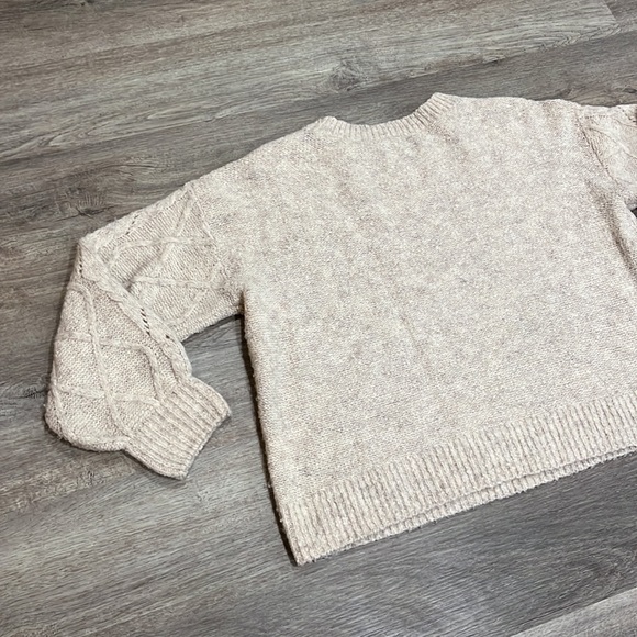 Lucky Brand Boxy Crew Neck Sweated Women’s Large - Picture 7 of 9